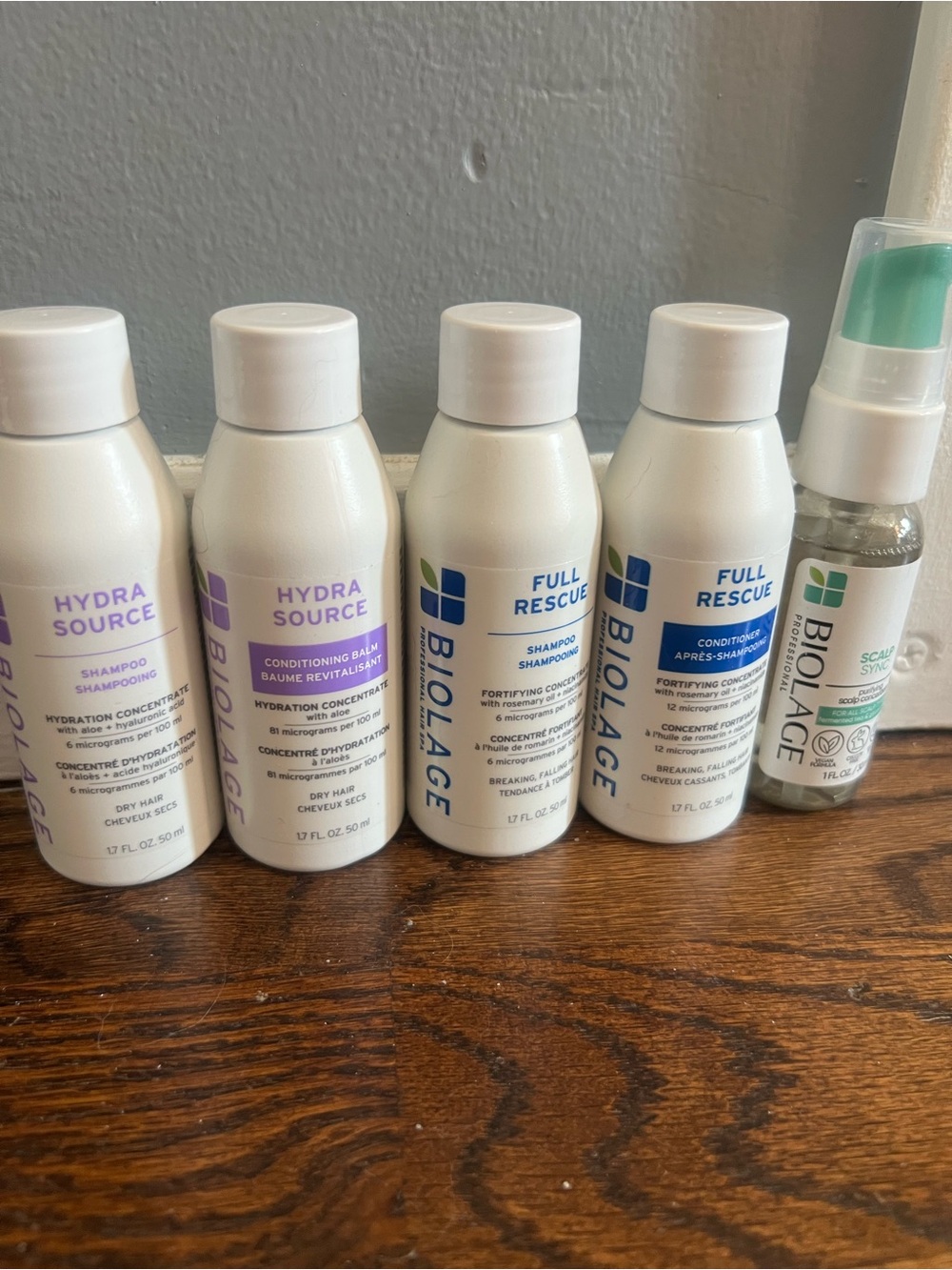 NWT Biolage Hair Care Travel Size Bundle